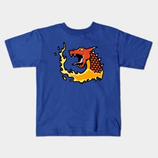 Fire Wyrm Kids T-Shirt